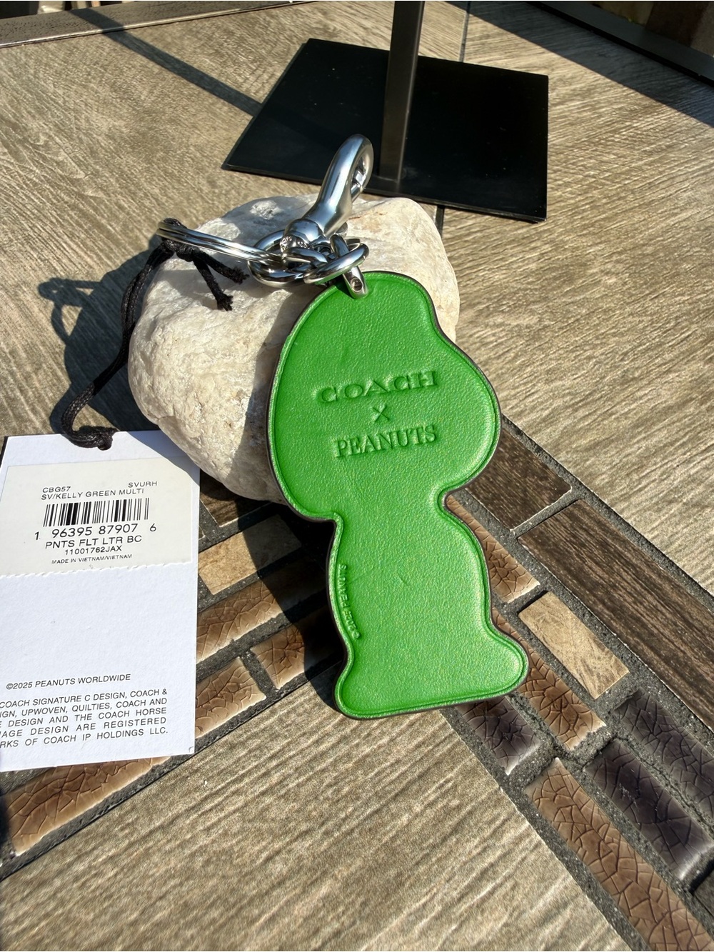 NWT Coach x Peanuts
Peppermint Patty Bag Charm Keychain - Picture 6 of 6